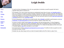 Tablet Screenshot of ldodds.com